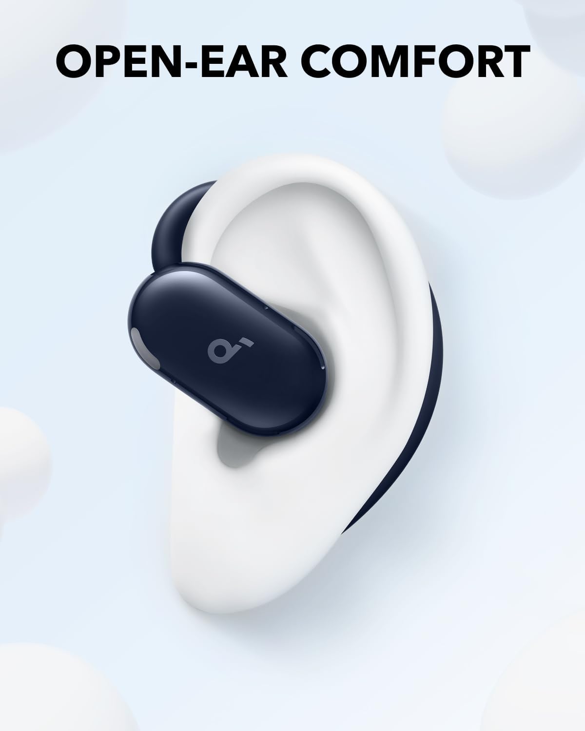 V20i by Anker Open Ear Earbuds, Open Ear Headphones True Wireless