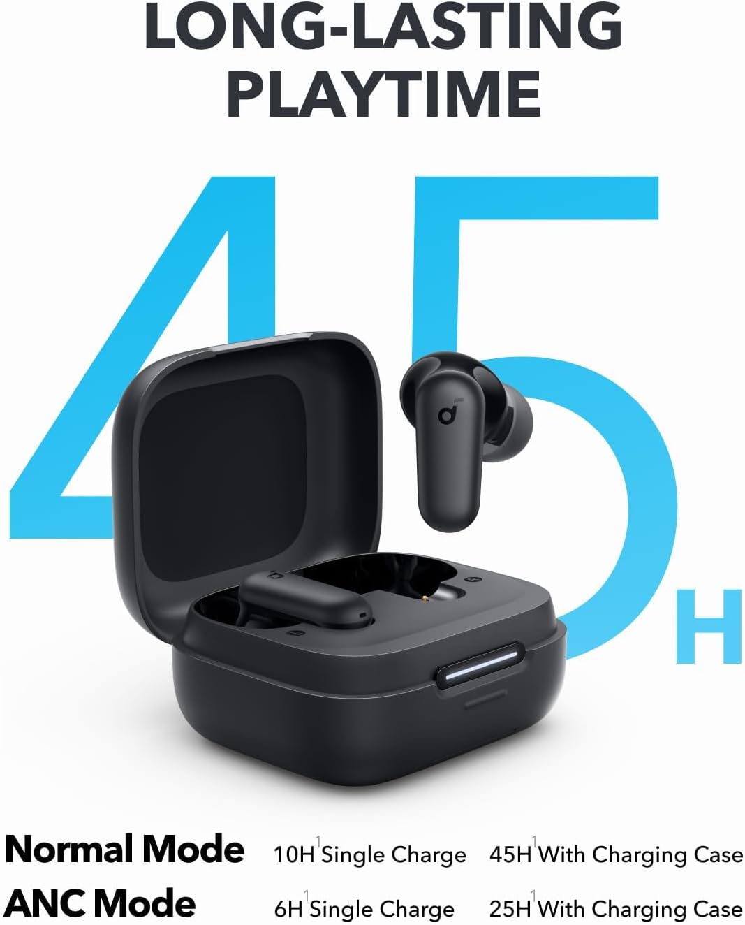 P30i by Anker Noise Cancelling Earbuds, Hands-Free Viewing